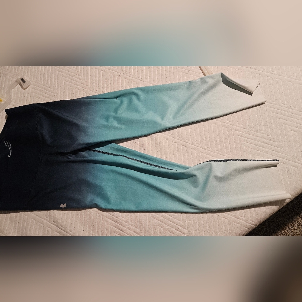 Gradient Blue and Green Leggings
